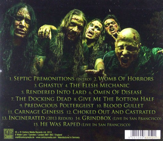 Broken Hope: Omen Of Disease [CD]