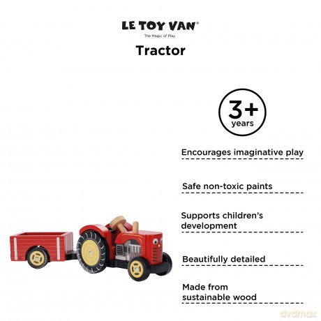 Le Toy Van - Berties tractor - (LTV468)