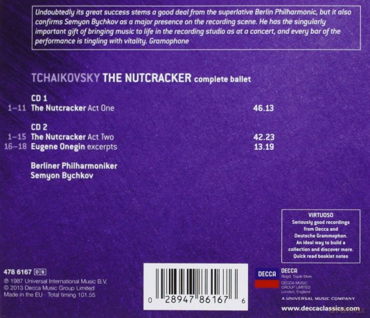 Semyon Bychkov: Tchaikovsky: The Nutckracker (Virtuoso) [2CD]
