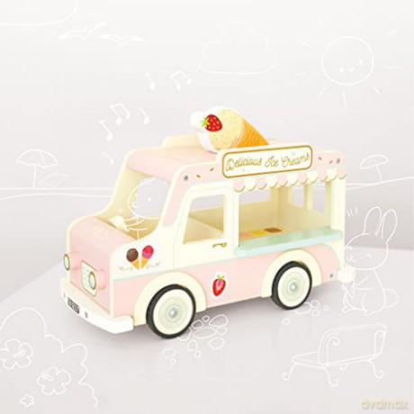 Le Toy Van - Dolls Vintage Ice Cream Van - (LME083)