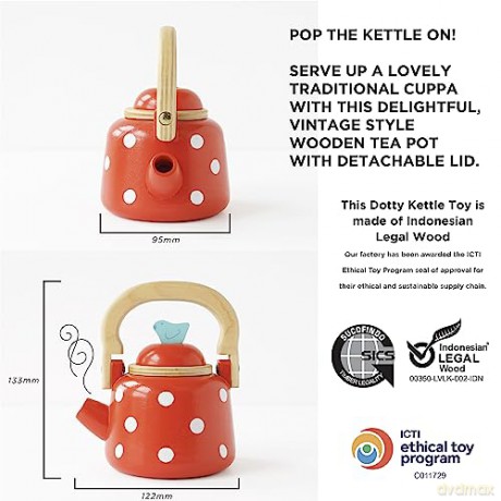 Le Toy Van - Honeybake - Dotty Kettle (Ltv312)