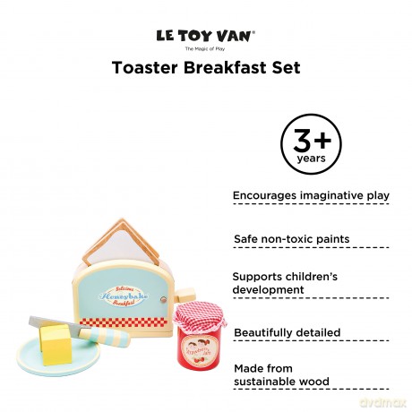 Le Toy Van - Honeybake Toaster Set (LTV287)
