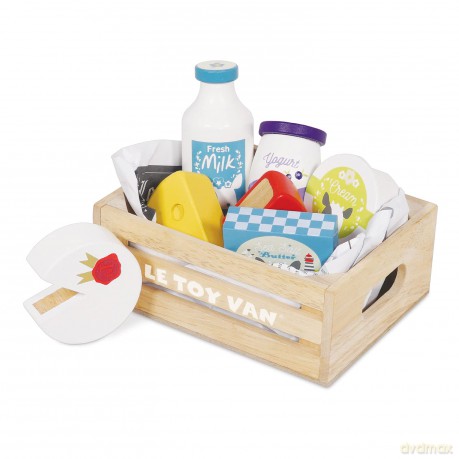 Le Toy Van - Honeybee Eggs and Dairy Crate Set (LTV185)