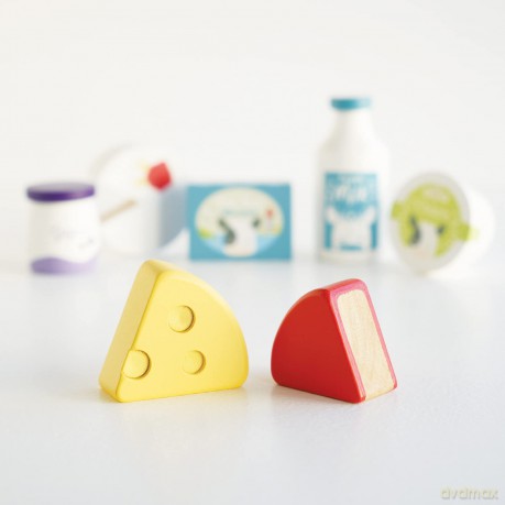 Le Toy Van - Honeybee Eggs and Dairy Crate Set (LTV185)