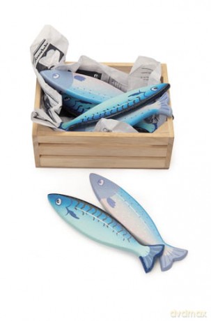 Le Toy Van - Honeybee Fresh Fish Crate Set (LTV184)