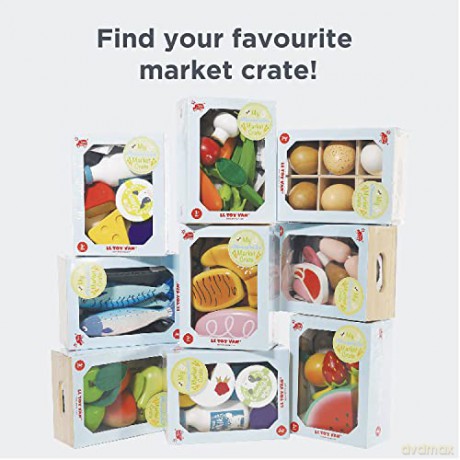 Le Toy Van - Honeybee Fresh Fish Crate Set (LTV184)
