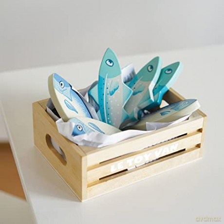 Le Toy Van - Honeybee Fresh Fish Crate Set (LTV184)