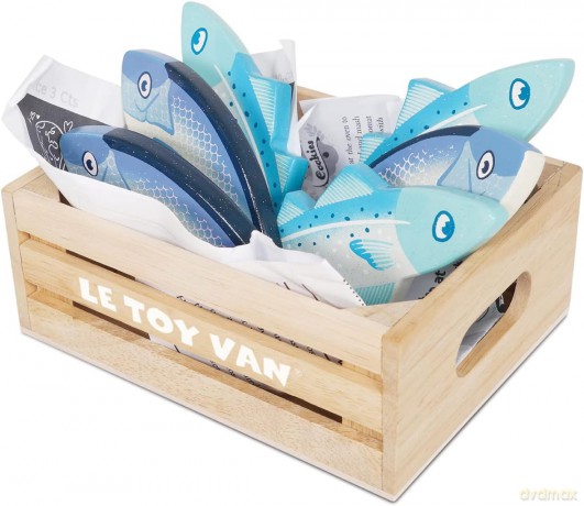 Le Toy Van - Honeybee Fresh Fish Crate Set (LTV184)