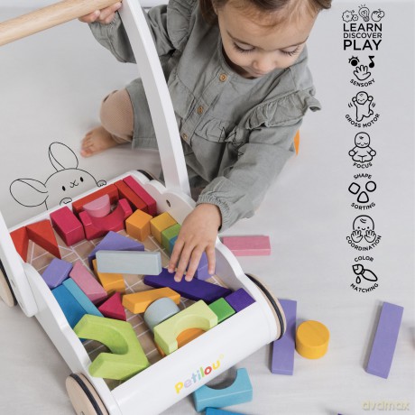 Le Toy Van - Petilou - Rainbow Cloud Walker (LPL102)