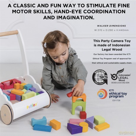 Le Toy Van - Petilou - Rainbow Cloud Walker (LPL102)