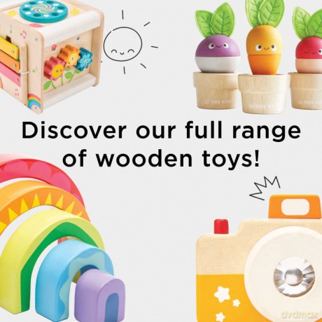 Le Toy Van - Petilou - Rainbow Cloud Walker (LPL102)