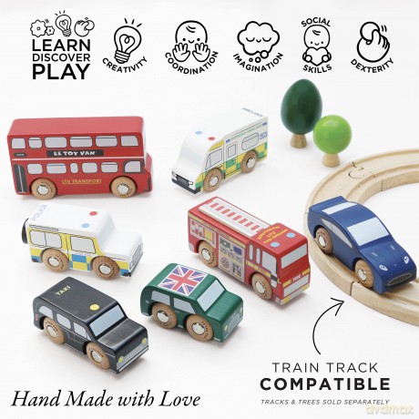 Le Toy Van - The London Car Set (LTV267)
