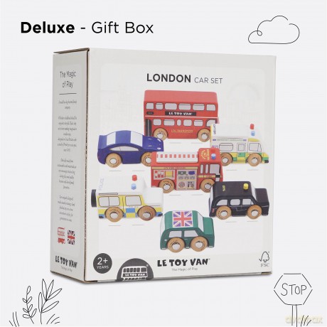 Le Toy Van - The London Car Set (LTV267)