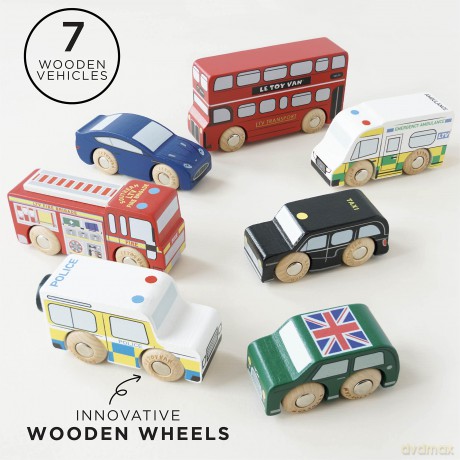 Le Toy Van - The London Car Set (LTV267)