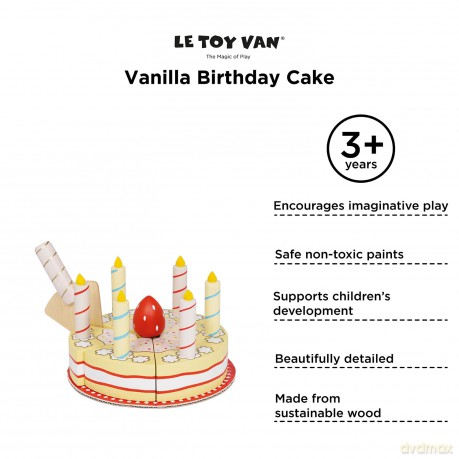 Le Toy Van - Vanilla Birthday Cake (LTV273)