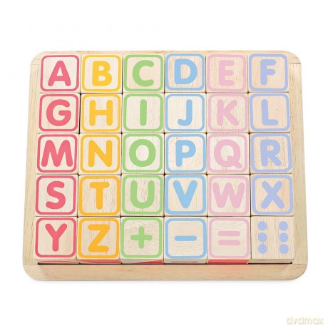 Le Toy Vanâ - Petilou - ABC Wooden Blocks (LPL101)