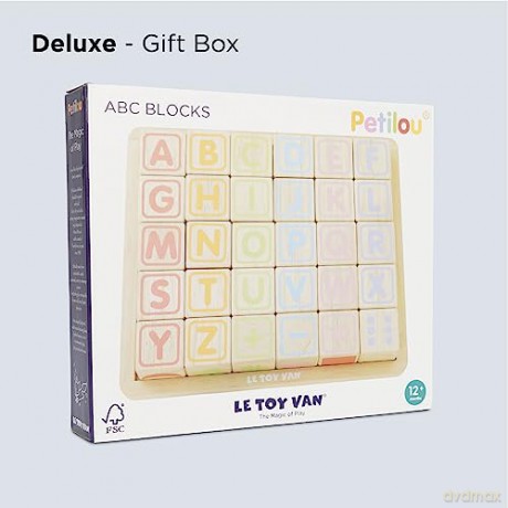 Le Toy Vanâ - Petilou - ABC Wooden Blocks (LPL101)