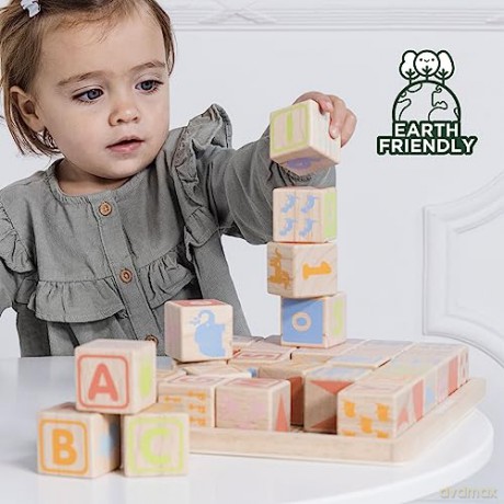 Le Toy Vanâ - Petilou - ABC Wooden Blocks (LPL101)