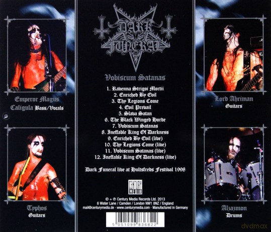 Dark Funeral: Vobiscum Satanas [CD]