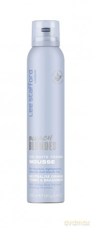 Lee Stafford - Bleach Blondes Ice White Toning Mousse 200 ml