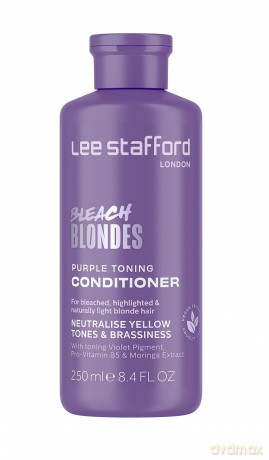 Odżywka neutralizująca żółte tony Lee Stafford - Bleach Blondes Purple Toning Conditioner 250 ml