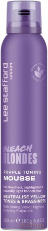 Lee Stafford - Bleach Blondes Purple Toning Mousse 200 ml