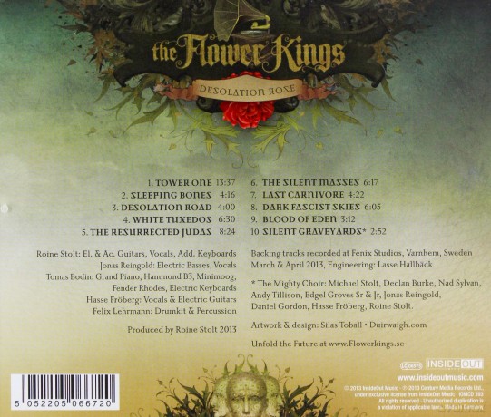Flower Kings: Desolation Rose [CD]