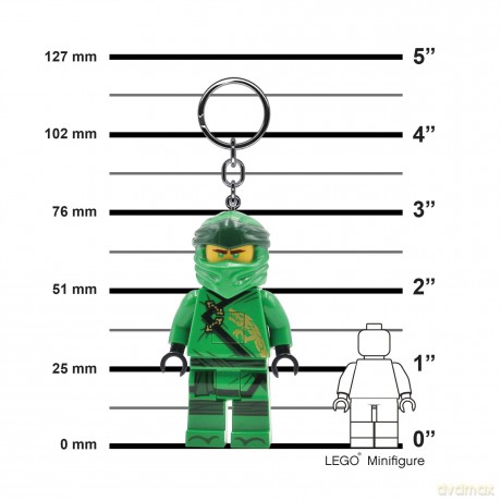 LEGO - Keychain w/LED Ninjago - Lloyd (4004036-LGL-KE150)