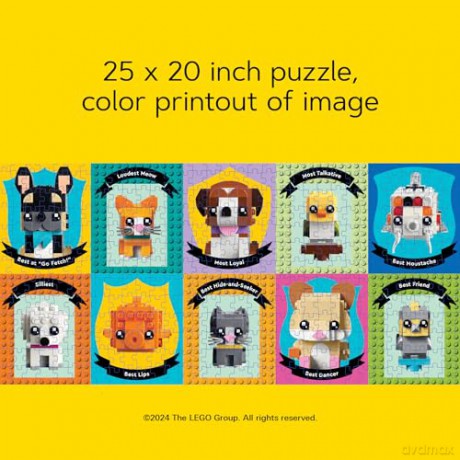 LEGO - Pet Pals 1000+ Puzzle (4013116-227429)