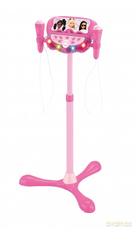 Lexibook - Barbie Adjustable Stand with 2 Mic (S160BB)