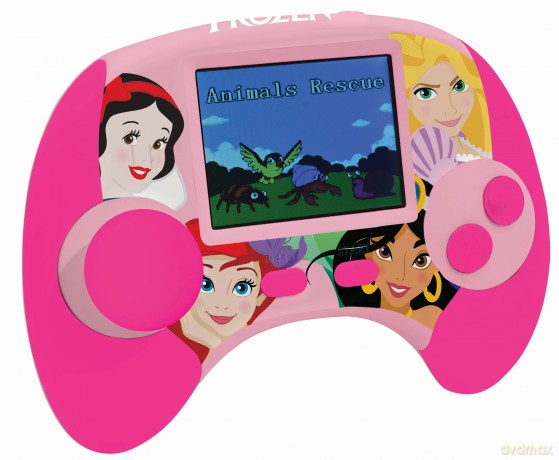 Lexibook - Disney Princess Educational handheld bilingual console with LCD screen (JCG100DPi1)