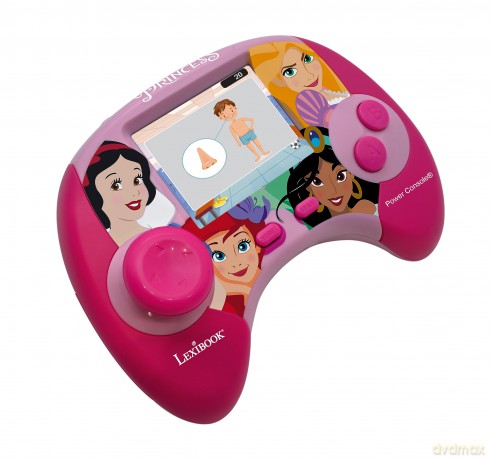 Lexibook - Disney Princess Educational handheld bilingual console with LCD screen (JCG100DPi1)
