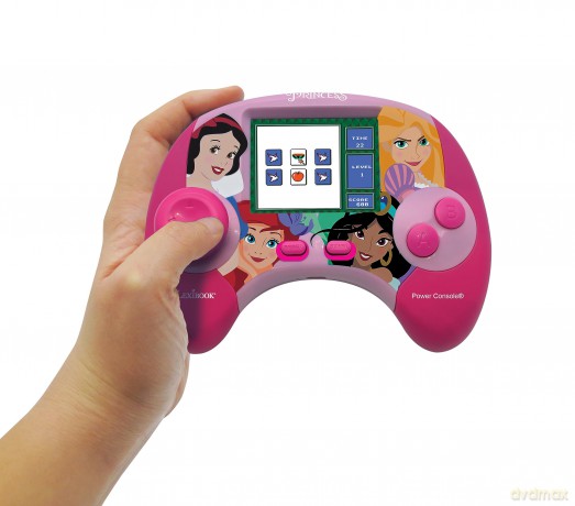 Lexibook - Disney Princess Educational handheld bilingual console with LCD screen (JCG100DPi1)
