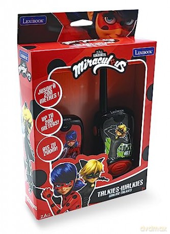 Lexibook - Miraculous Walkie-Talkies (200m) (TW12MI)