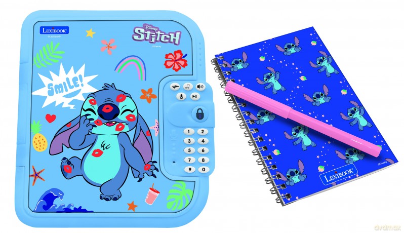 Lexibook - Stitch Secret Safe Electronic Diary (SD50D)