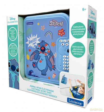 Lexibook - Stitch Secret Safe Electronic Diary (SD50D)