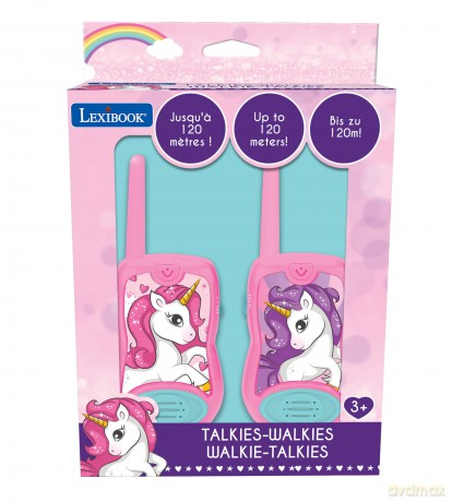 Lexibook - Unicorn Walkie Talkies (120m) (TW12UNI)