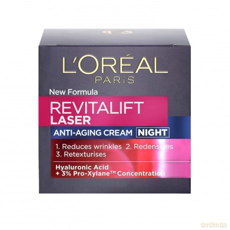 L'Oreal  - Revitalift Laser Advanced Anti-Ageing Care Night Cream 50 ml