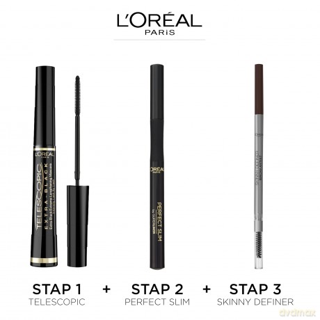 L'Oreal  - Telescopic Mascara - Extra Black
