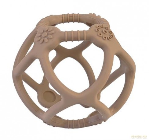 Magni - Ball in silicone with tactile surfaces - Beige (5550)
