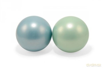 Magni - Balls plastic 2 in net green and blue - 15cm (3042)