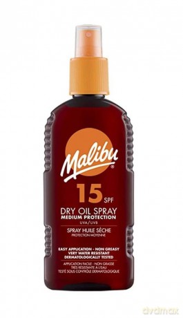 Malibu - Dry Oil Spray SPF 15 200 ml