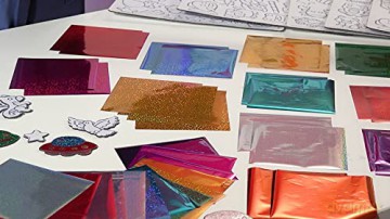 Marvins Magic - Magic Foil Rainbow Stickers - (MMART001)