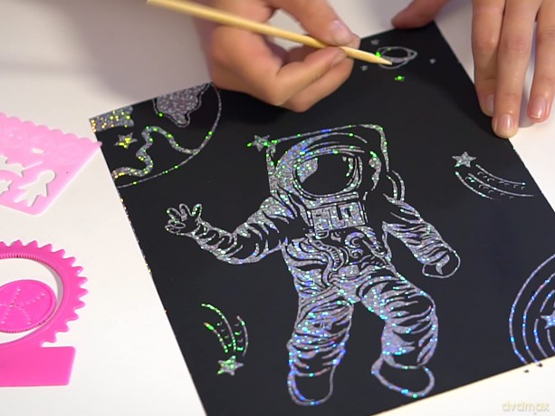 Marvins Magic - Magic Super Bright Scratch Art - (MMART003)