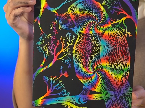 Marvins Magic - Magic Super Bright Scratch Art - (MMART003)