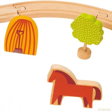 Mentari - Train Set - Farmyard (MT7703)