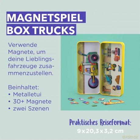 mierEdu - Magnetic Travel Box - Construction Site (ME0882)