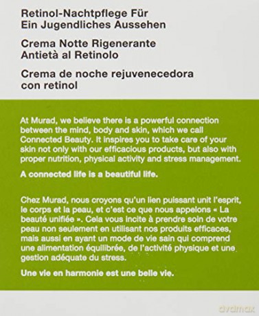 Krem do twarzy Murad - Retinol Youth Renewal Night Cream 50 ml
