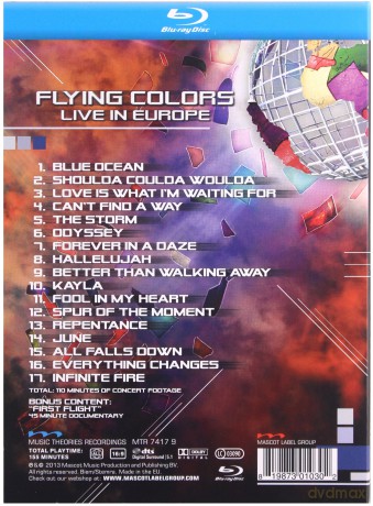 Flying Colors: Live In Europe [Blu-Ray]