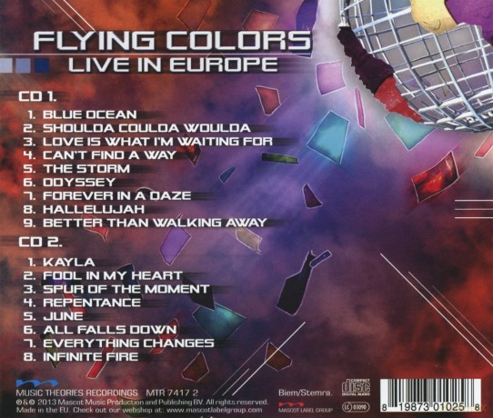Flying Colors: Live In Europe [2CD]